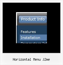 Horizontal Menu J2me Vertical Collapsible Menu