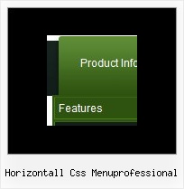 Horizontall Css Menuprofessional Side Navigation Dhtml