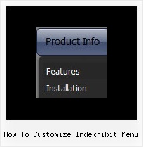 How To Customize Indexhibit Menu Design Menu And Sample