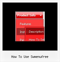 How To Use Swmenufree Menu Desplegable Con Javascript