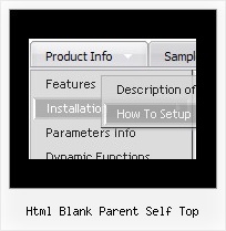 Html Blank Parent Self Top Html Code Menu