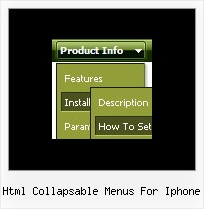 Html Collapsable Menus For Iphone Html Form With Xp Style