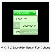 Html Collapsable Menus For Iphone Javascript Moving Frame