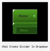 Html Create Divider In Dropdown Pop Up Menu Creator