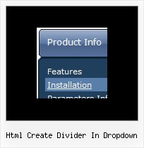 Html Create Divider In Dropdown Easy Drop Down