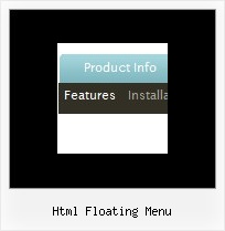 Html Floating Menu Xp Style Menu