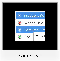 Html Menu Bar Navigation Menu Code