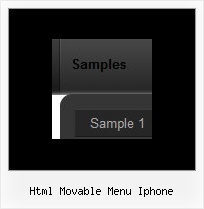 Html Movable Menu Iphone Javascript Scrolling Icons