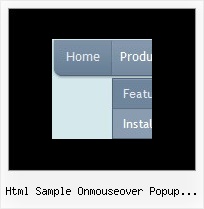 Html Sample Onmouseover Popup Windows Right Click Popup Menu Javascript