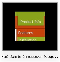 Html Sample Onmouseover Popup Windows Ejemplos Menus Java Script
