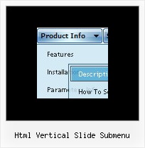 Html Vertical Slide Submenu Simple Menu Using Javascript