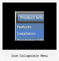 Icon Collapsible Menu Menu Frames