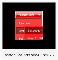 Imaster Css Horizontal Menu Source Code Make Drop Down Menus For Website
