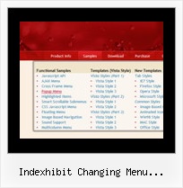 Indexhibit Changing Menu Orientation 3d Menu Bar Icons