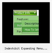 Indexhibit Expanding Menu Dropdown Menu Menu Slide