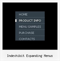 Indexhibit Expanding Menus How To Make Menu With Relative Position