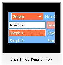 Indexhibit Menu On Top Menu Fade Dhtml Side Bar