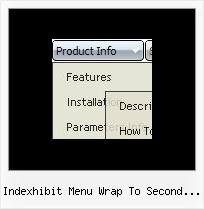 Indexhibit Menu Wrap To Second Column Create Menu With Java Script