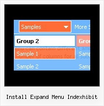 Install Expand Menu Indexhibit Pull Down Menu Text Dhtml