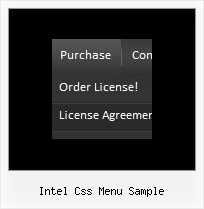 Intel Css Menu Sample Javascript Menu Netscape