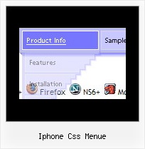 Iphone Css Menue Javascript Popup Shadow