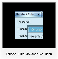 Iphone Like Javascript Menu Menu With Java Script