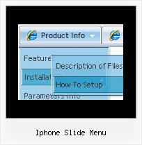 Iphone Slide Menu Javascript Vertical Menus