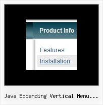 Java Expanding Vertical Menu Tutorial Source Menu Dynamique