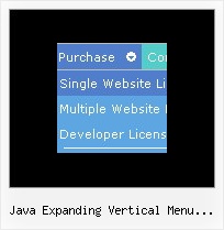 Java Expanding Vertical Menu Tutorial Side Navigation