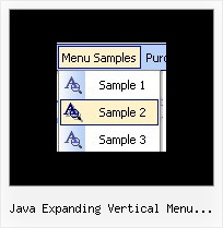 Java Expanding Vertical Menu Tutorial Vertical Dropdown Menu Tutorial