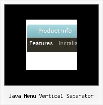 Java Menu Vertical Separator Static Menu Javascript