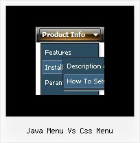Java Menu Vs Css Menu Javascript Menu Expand