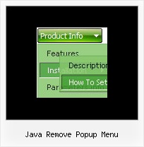 Java Remove Popup Menu Tree Menu Script