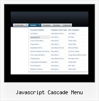 Javascript Cascade Menu Navigation Menu Java