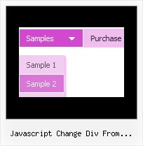 Javascript Change Div From Jumpmenu Dhtml Multiple Select Menu