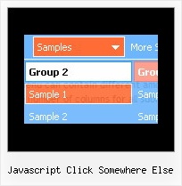 Javascript Click Somewhere Else Double Drop Down Menu