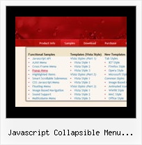 Javascript Collapsible Menu Unordered List Web Menus Tutorial