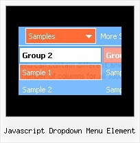 Javascript Dropdown Menu Element Vertical Menu Using Javascript