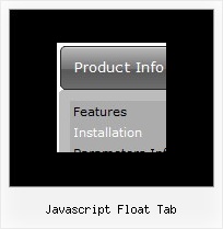 Javascript Float Tab Javascript States Drop Down Menu