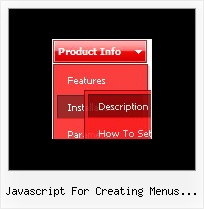 Javascript For Creating Menus Submenus Scrolling Menu Dhtml