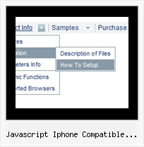 Javascript Iphone Compatible Dropdown Menu Create Drop Down Menu Tutorial