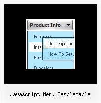 Javascript Menu Desplegable Popupmenu Html