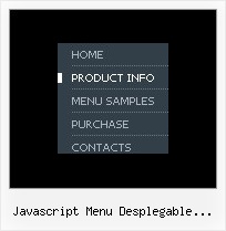 Javascript Menu Desplegable Horizontal Pdf Javascript For Sliding Menu Example