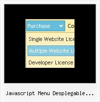 Javascript Menu Desplegable Vertical Javascript Pulldown Menu