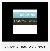 Javascript Menu Dhtml Vista Readymade Menubar