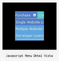 Javascript Menu Dhtml Vista Menus Javascript Xp