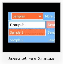 Javascript Menu Dynamique Cool Menu Javascript