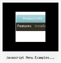 Javascript Menu Examples Collapsible Horizontal Html Menu Desplegables