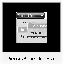 Javascript Menu Menu G Js Floating Menu Sample Javascript