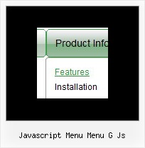 Javascript Menu Menu G Js Simple Javascript Layer Menu